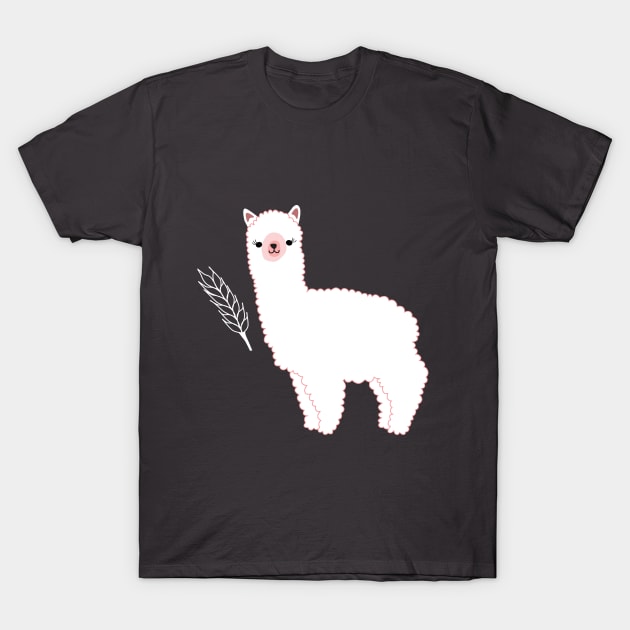 The Alpacas II T-Shirt by littleoddforest